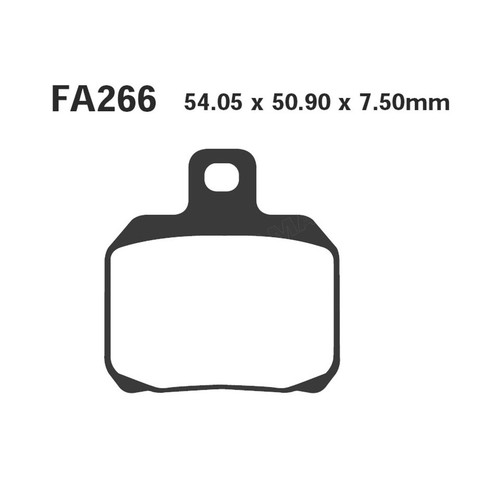 Pair brake pads ebc - brake, sp