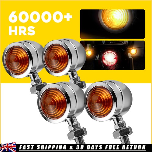 Bullet motorcycle amber led - amber,