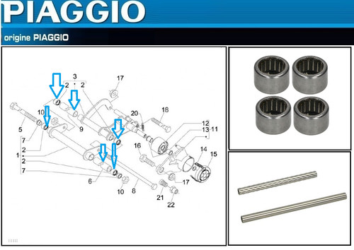 Piaggio 125 150 200 - 150,